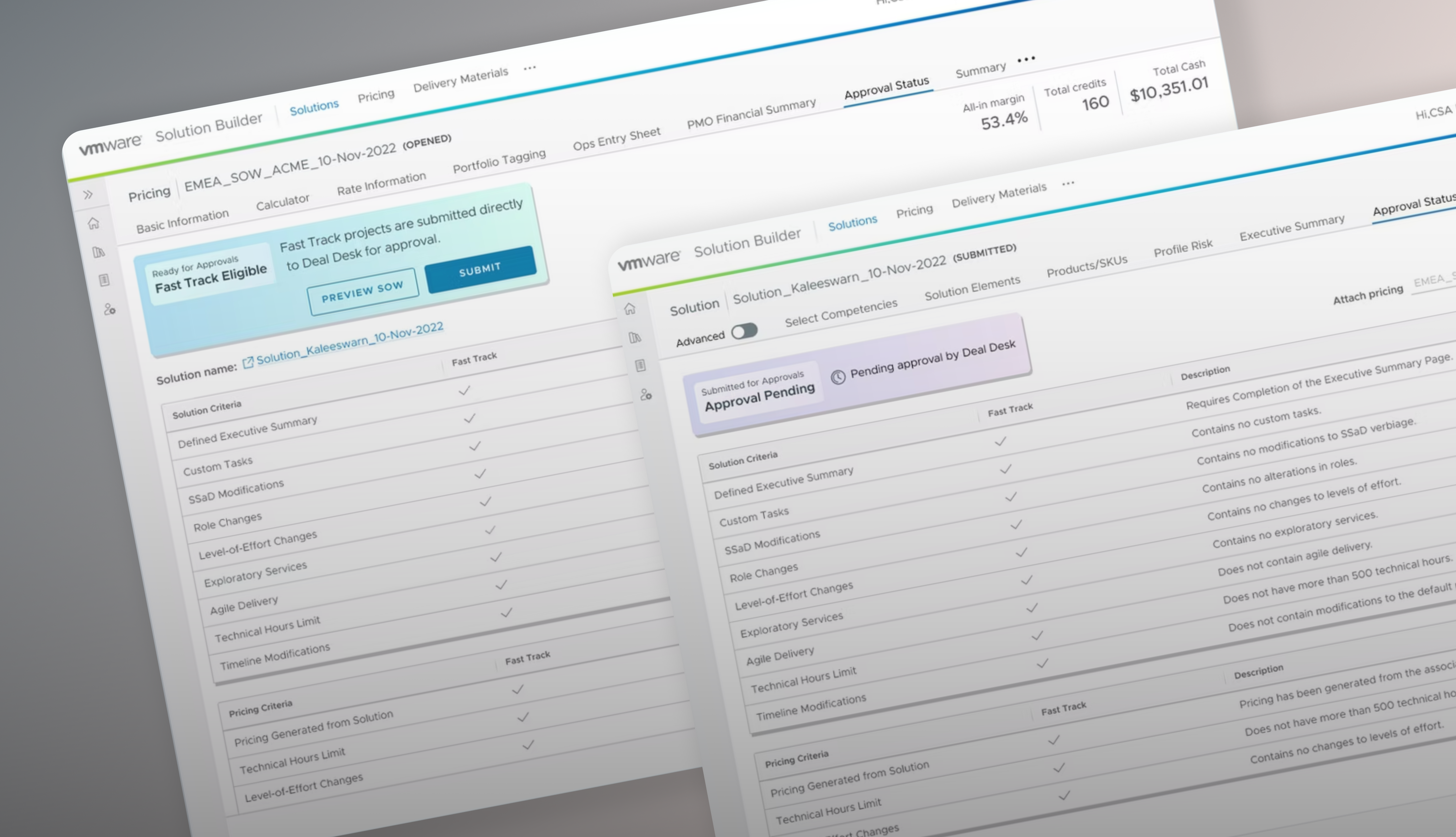 VMware Enterprise UI